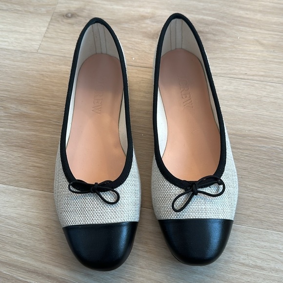 J crew Captoe ballet flats women 7.5 - Picture 2 of 6